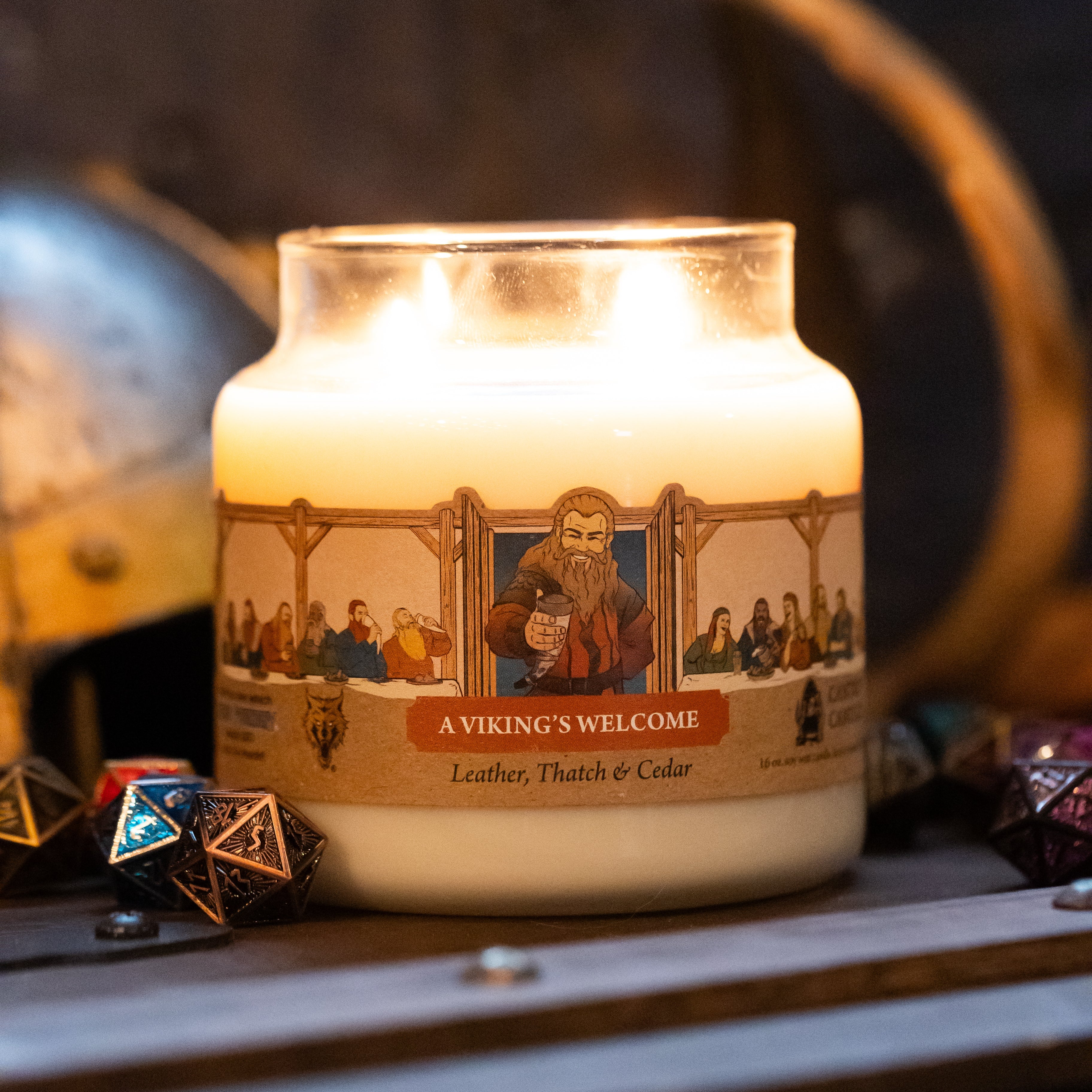 A Viking's Welcome - Cantrip Candles