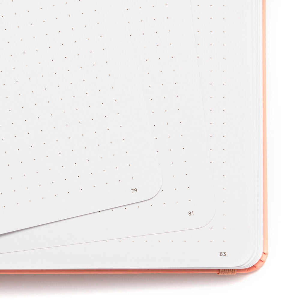 Moon and Stars Dot Grid Journal - Cantrip Candles