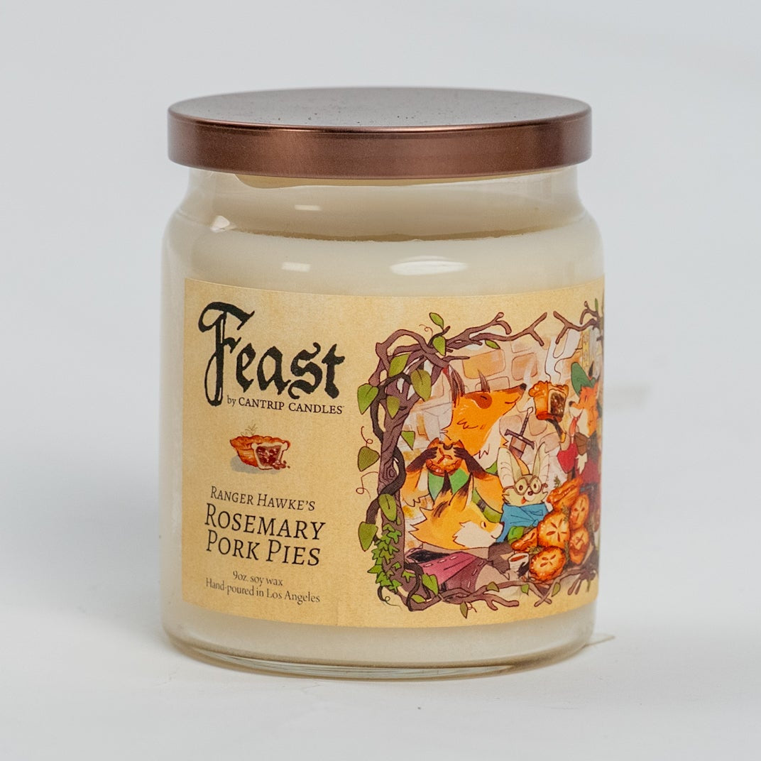 Ranger Hawke's Rosemary Pork Pies - Cantrip Candles