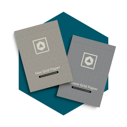 Grid Paper Pads for RPG Maps & Dungeons - Cantrip Candles