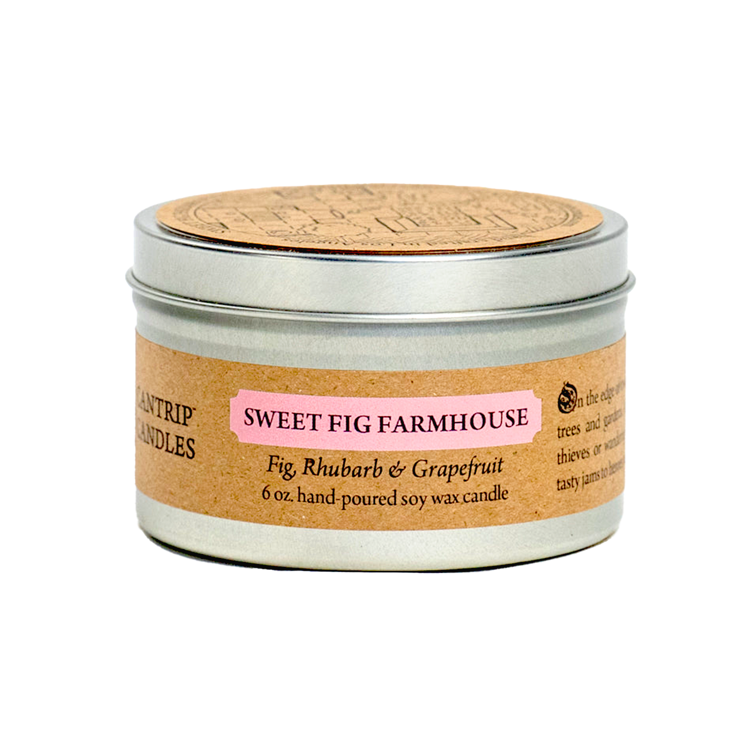 Sweet Fig Farmhouse Candle - Cantrip Candles