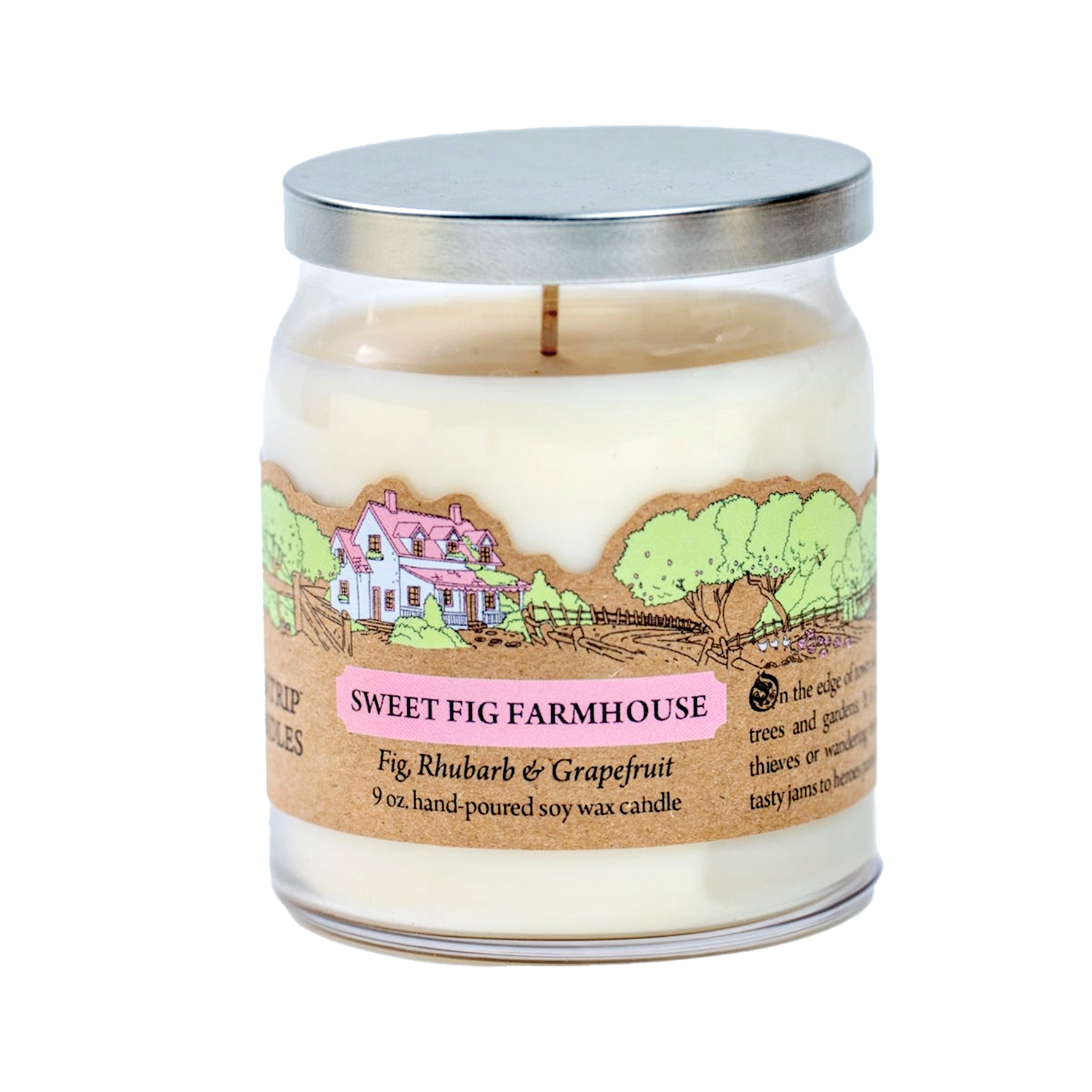 Sweet Fig Farmhouse Candle - Cantrip Candles