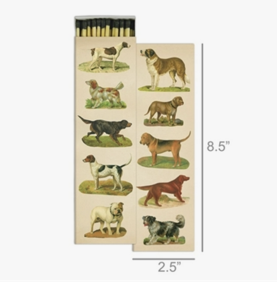 Dog Collage Matchbox - Large - Cantrip Candles