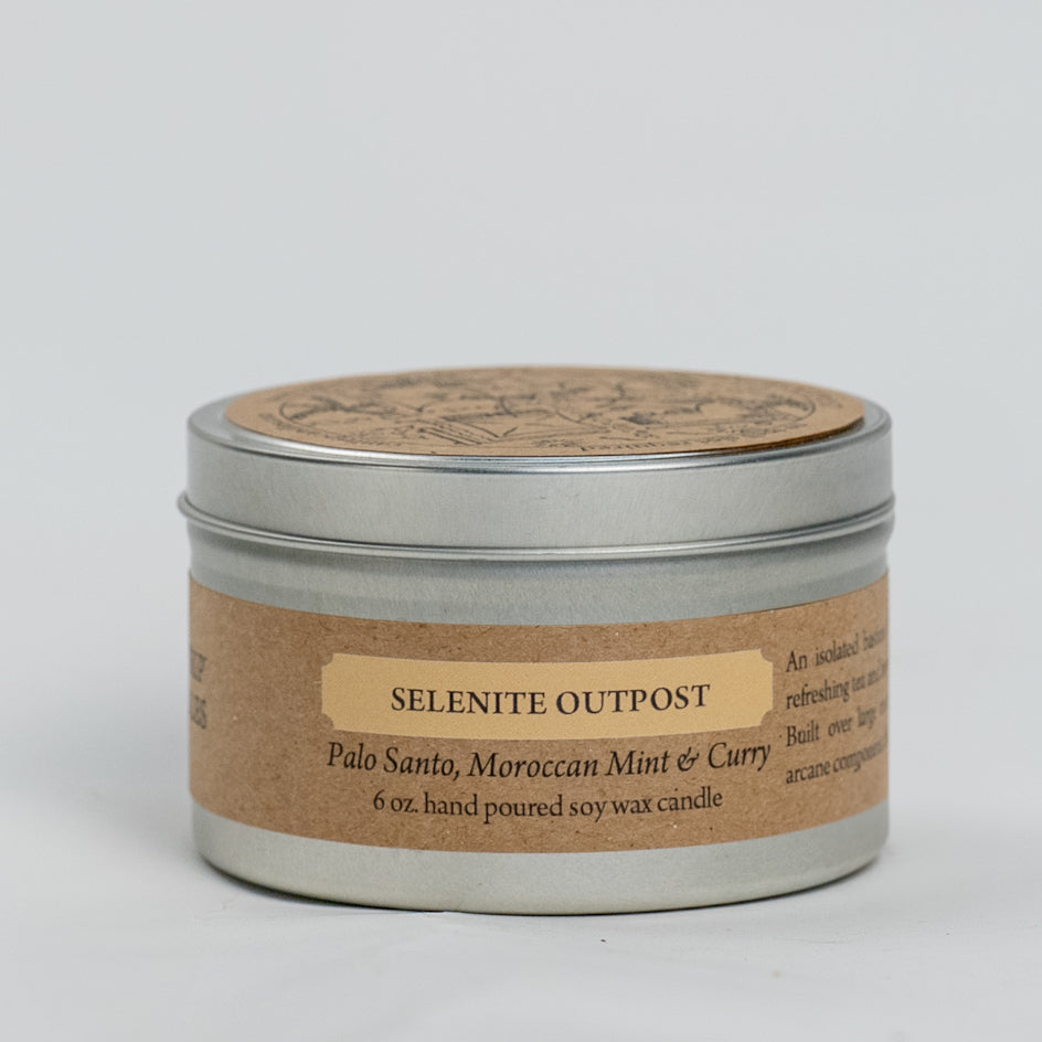 Selenite Outpost 6 oz. - Cantrip Candles