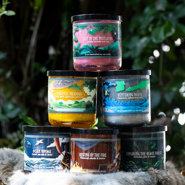Official Valheim Scented Candle Set — Choose Your 3