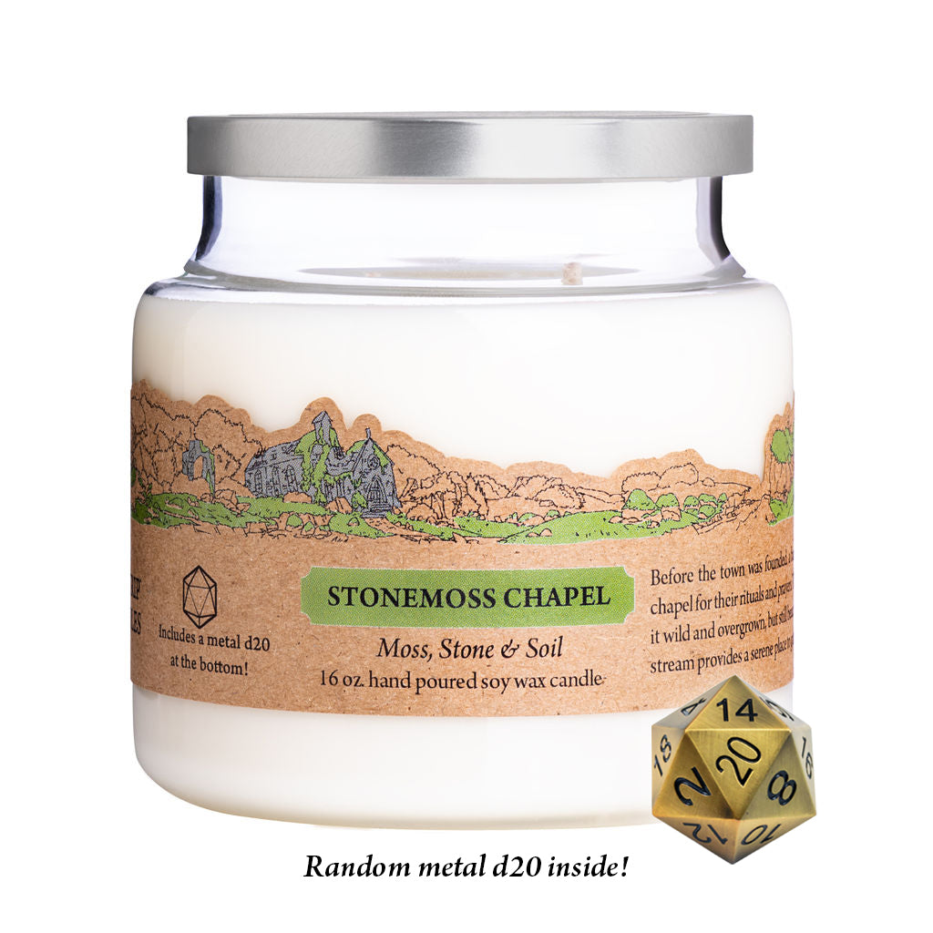 Stonemoss Chapel Candle - Cantrip Candles
