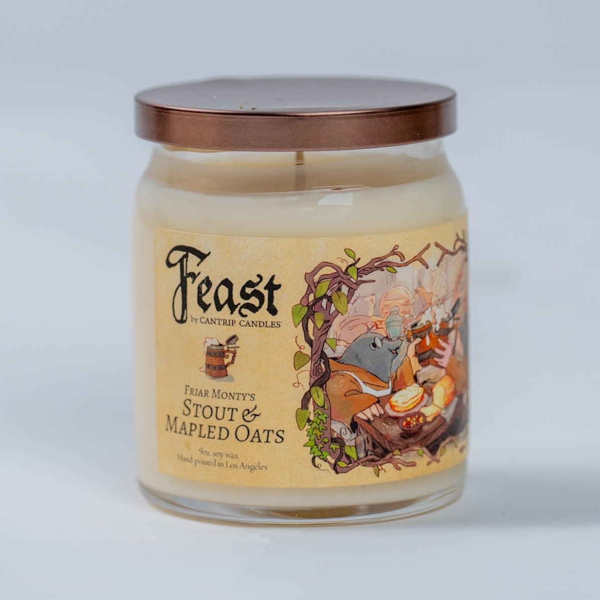 Friar Monty's Stout & Mapled Oats - Cantrip Candles