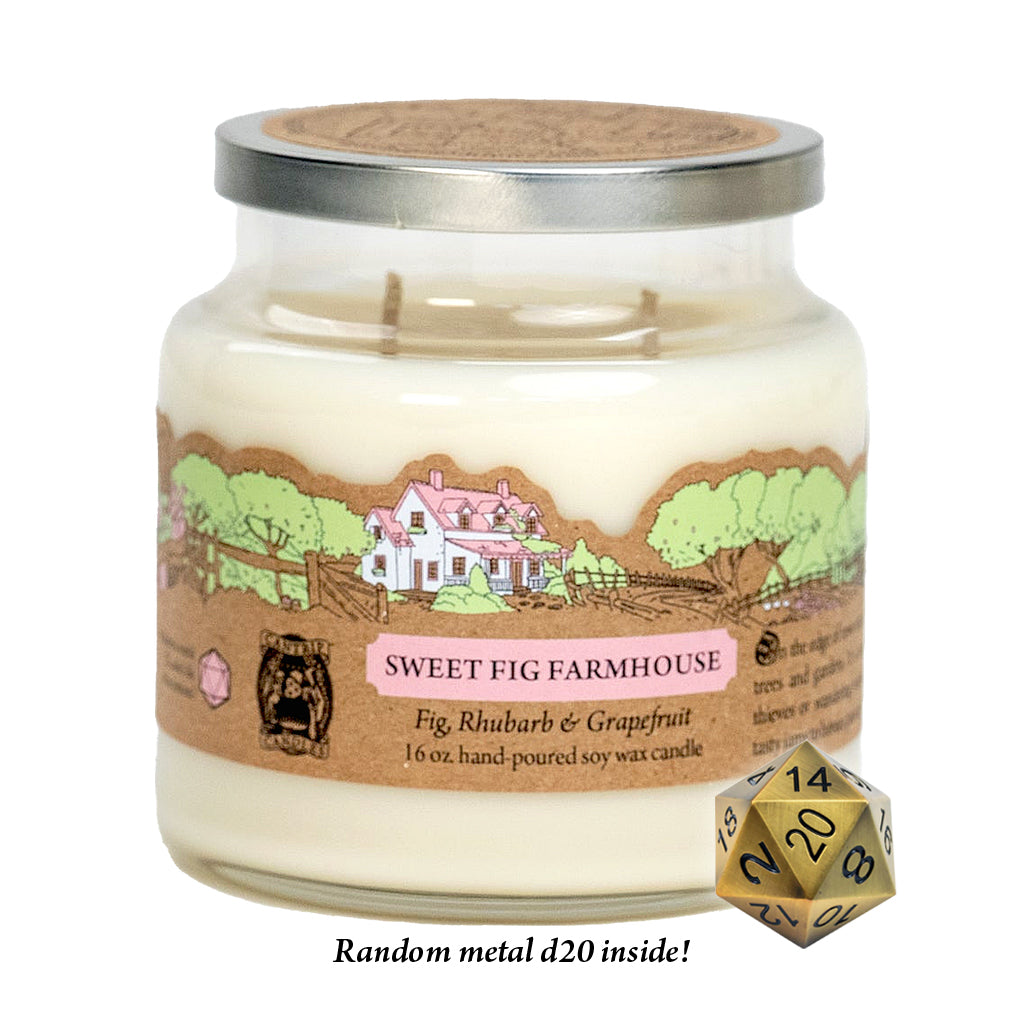 Sweet Fig Farmhouse Candle - Cantrip Candles