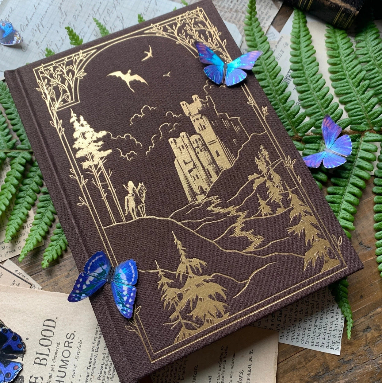 Creeping Moon Notebooks - Brown (The Wanderer) - Cantrip Candles