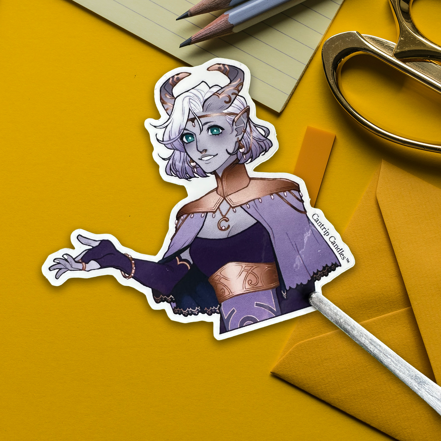 Alice Sticker - Cantrip Characters - Cantrip Candles