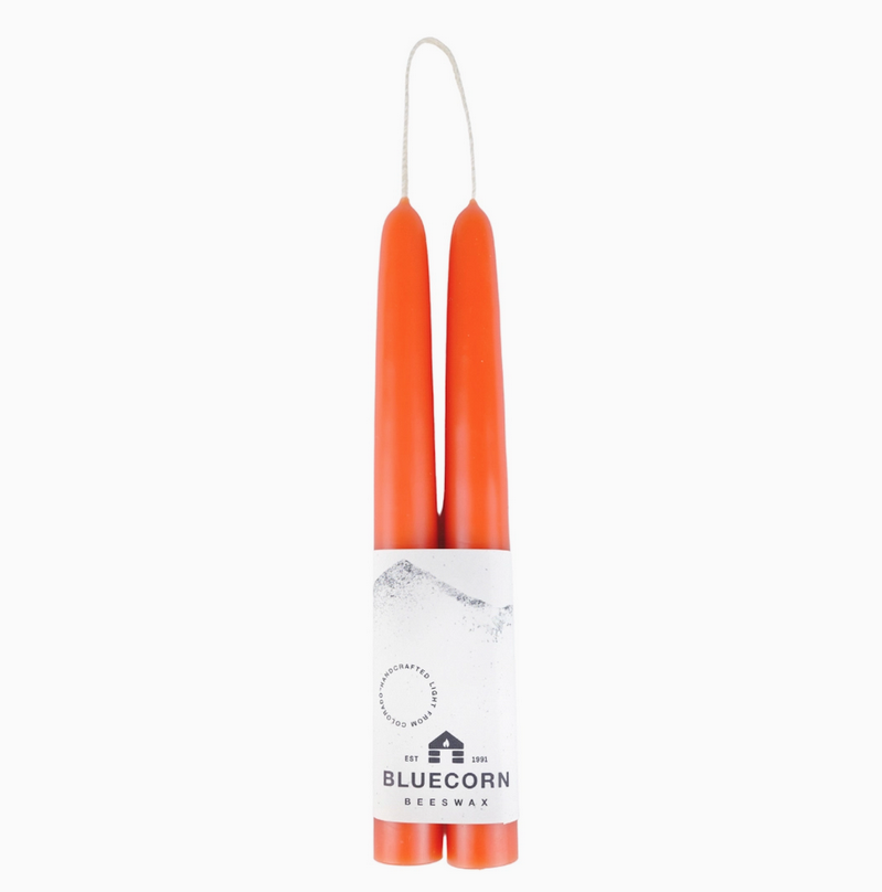 Beeswax Taper Candle Pairs (8") - Cantrip Candles