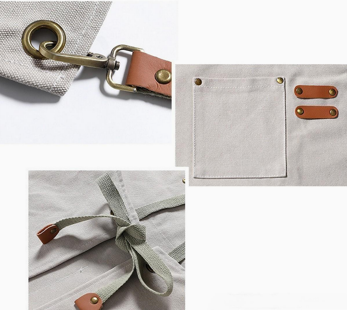 Canvas Work Aprons - Cantrip Candles