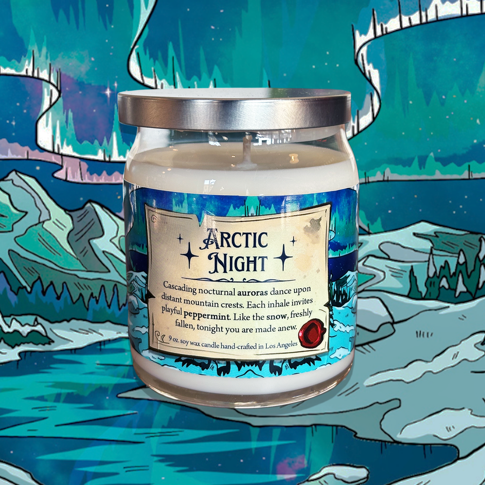 Arctic Night by Pocket Bard - Cantrip Candles