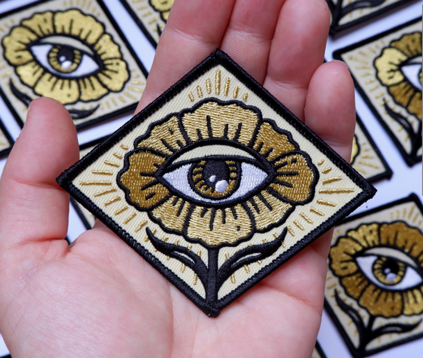 Awakening Embroidered Patch - Cantrip Candles