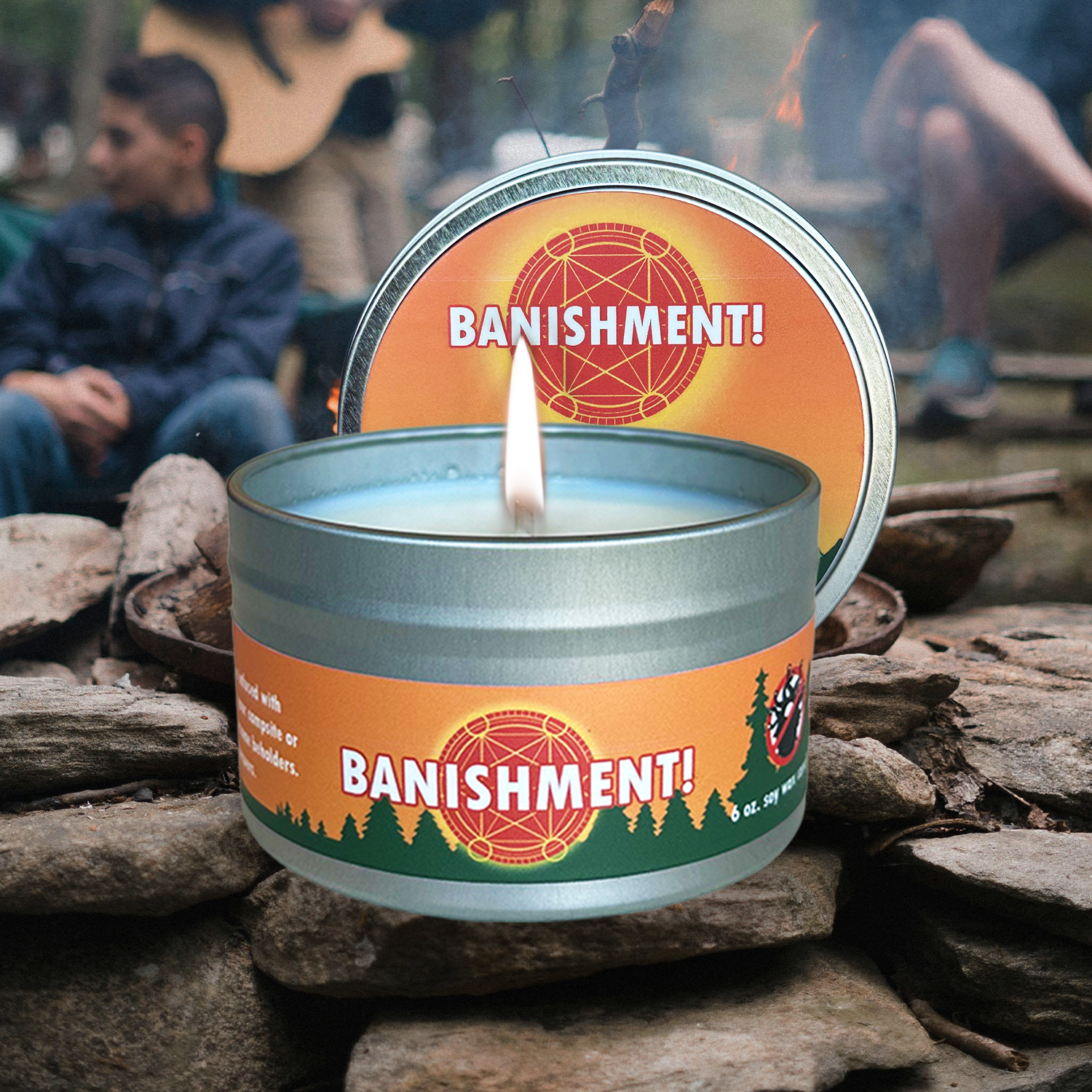 Banishment 6 oz.  - WHSL 4pk - Cantrip Candles