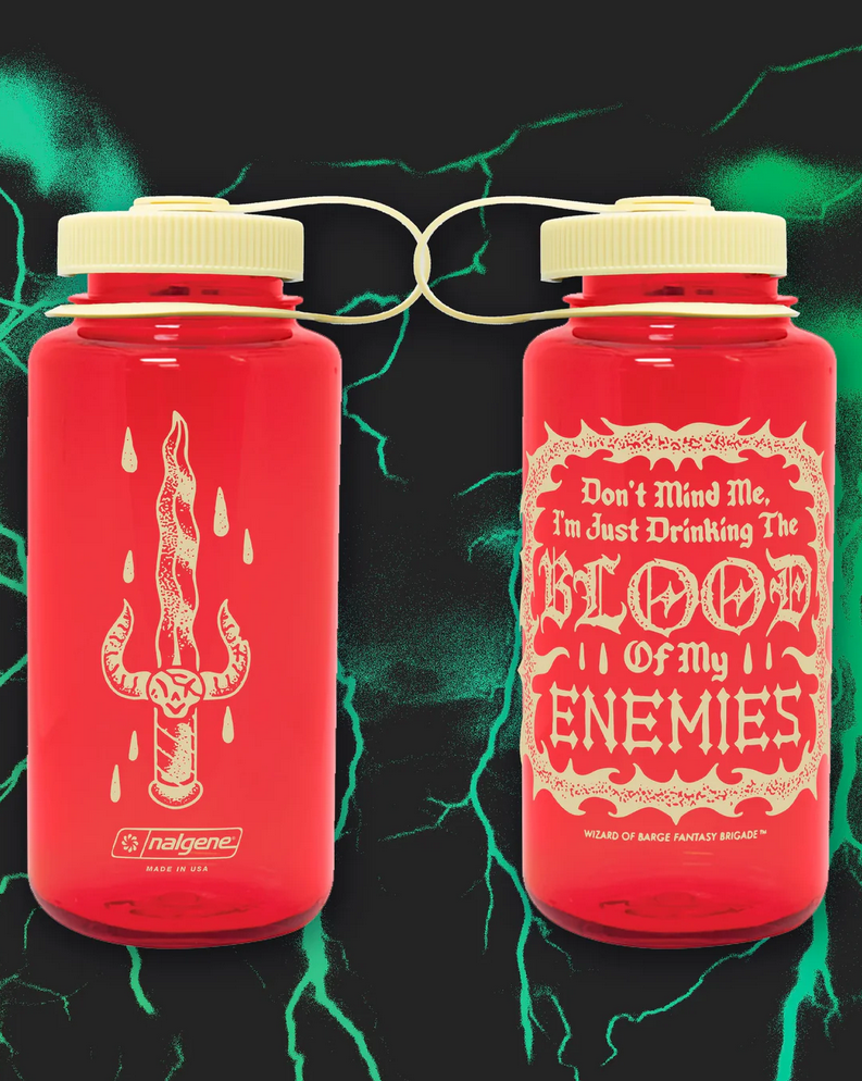 Blood Of My Enemies Water Bottle - Cantrip Candles