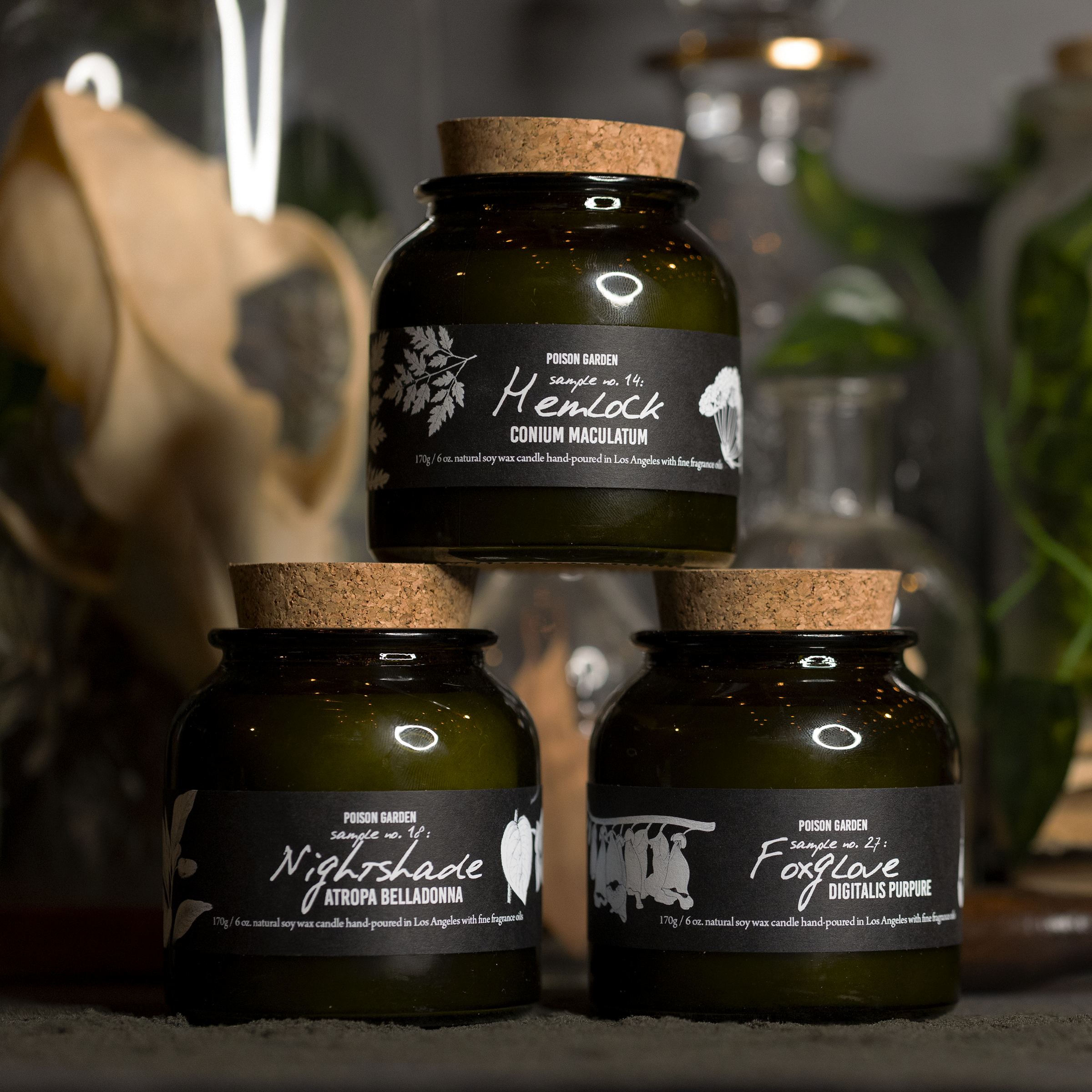 Botany Bundle: Poison Garden - Cantrip Candles