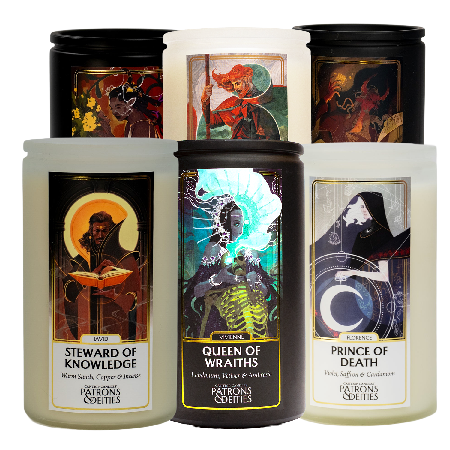 Patrons & Deities Variety Pack - Cantrip Candles