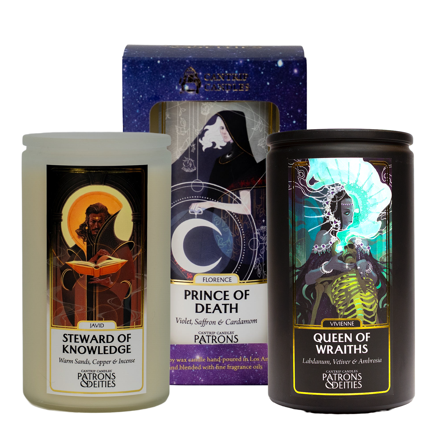 Patrons & Deities Divine Trio - Cantrip Candles