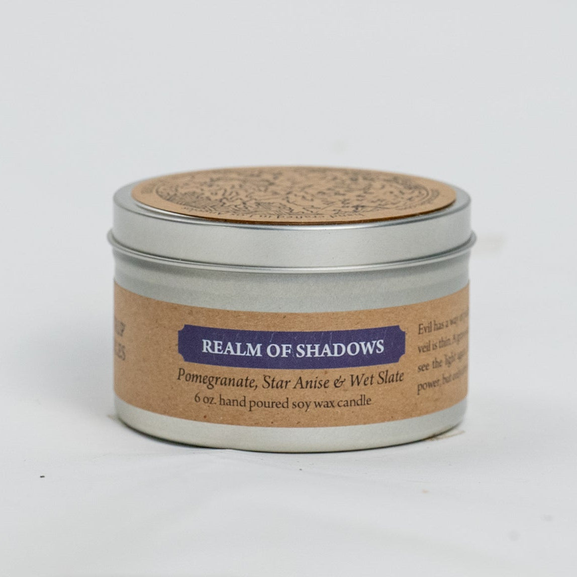Realm of Shadows 6 oz. - Cantrip Candles