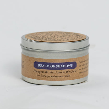 Realm of Shadows 6 oz. - Cantrip Candles