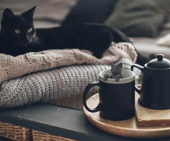 Purr-Tea Cat - Tea Infuser - Cantrip Candles