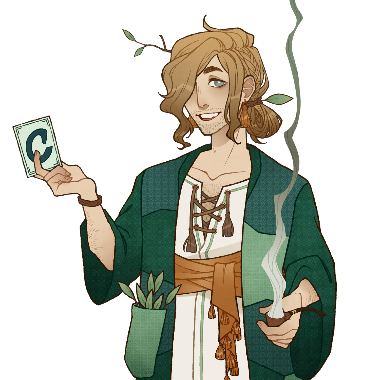 Clover Sticker - Cantrip Characters - Cantrip Candles