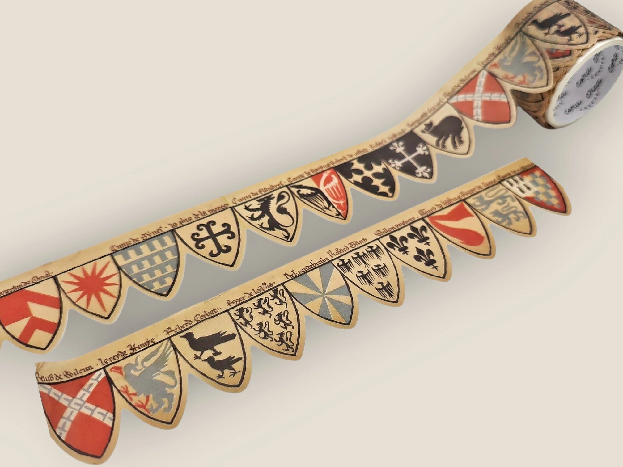 Coat of Arms Cutout Washi Tape - Cantrip Candles