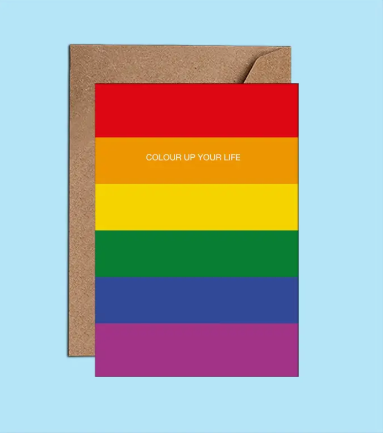 Colour up your Life Birthday Card - Cantrip Candles