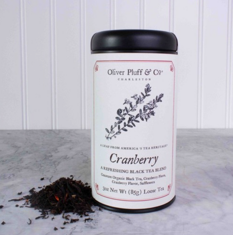 Cranberry - Loose Tea in Signature Tea Tin - Cantrip Candles