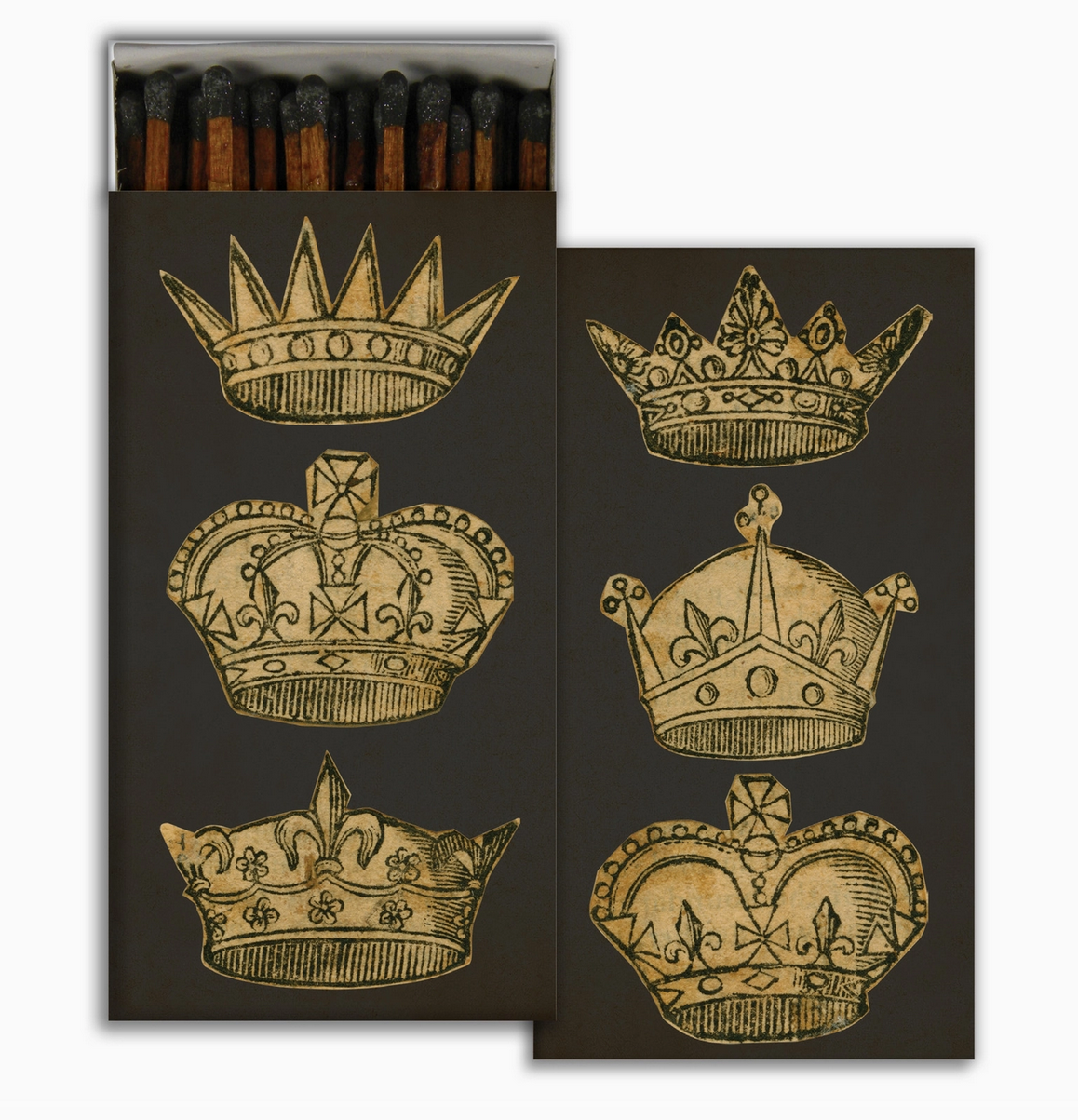 Crowns Matchbox - Large - Cantrip Candles