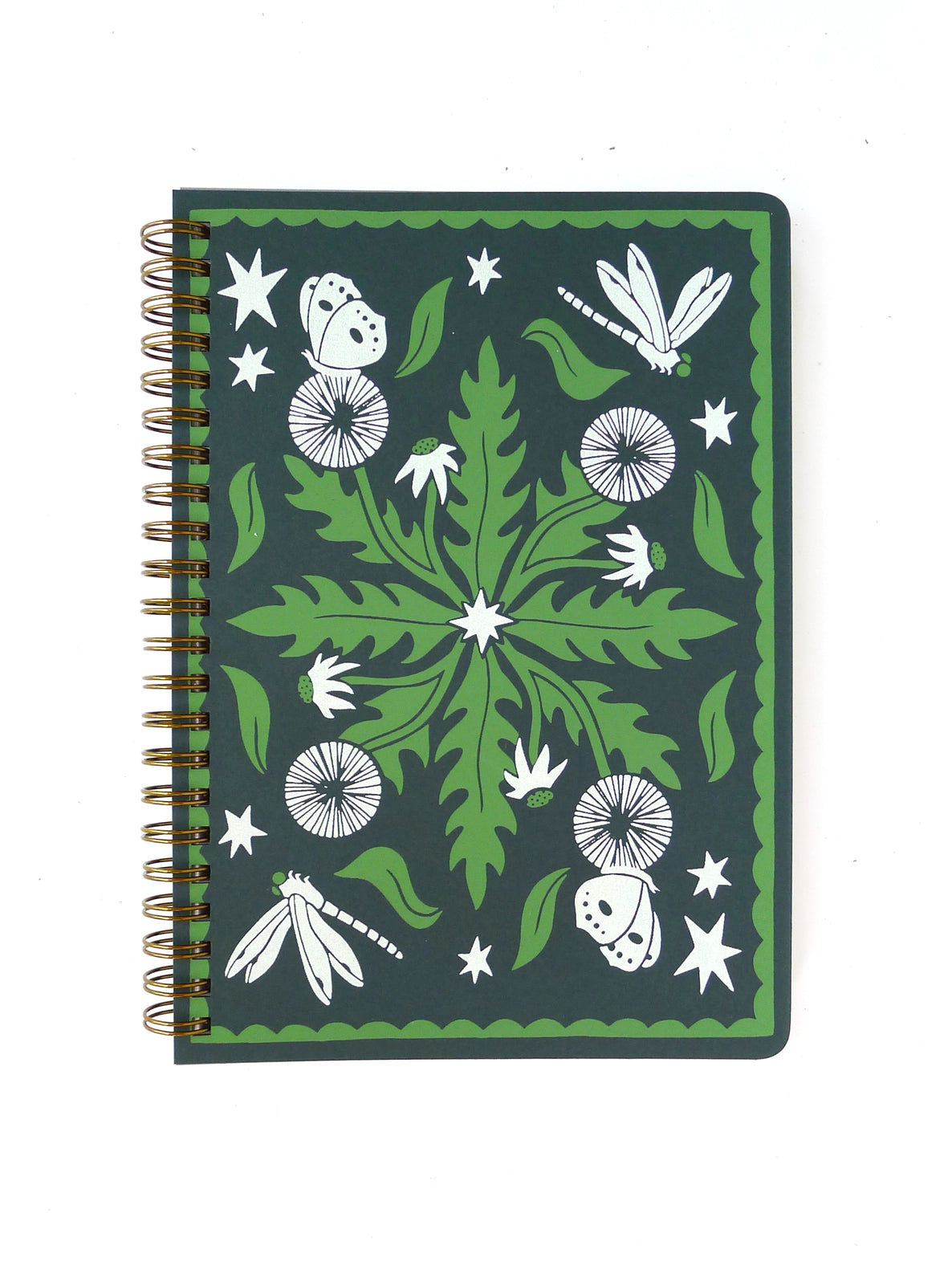 Dandelion Coil Notebook - Cantrip Candles