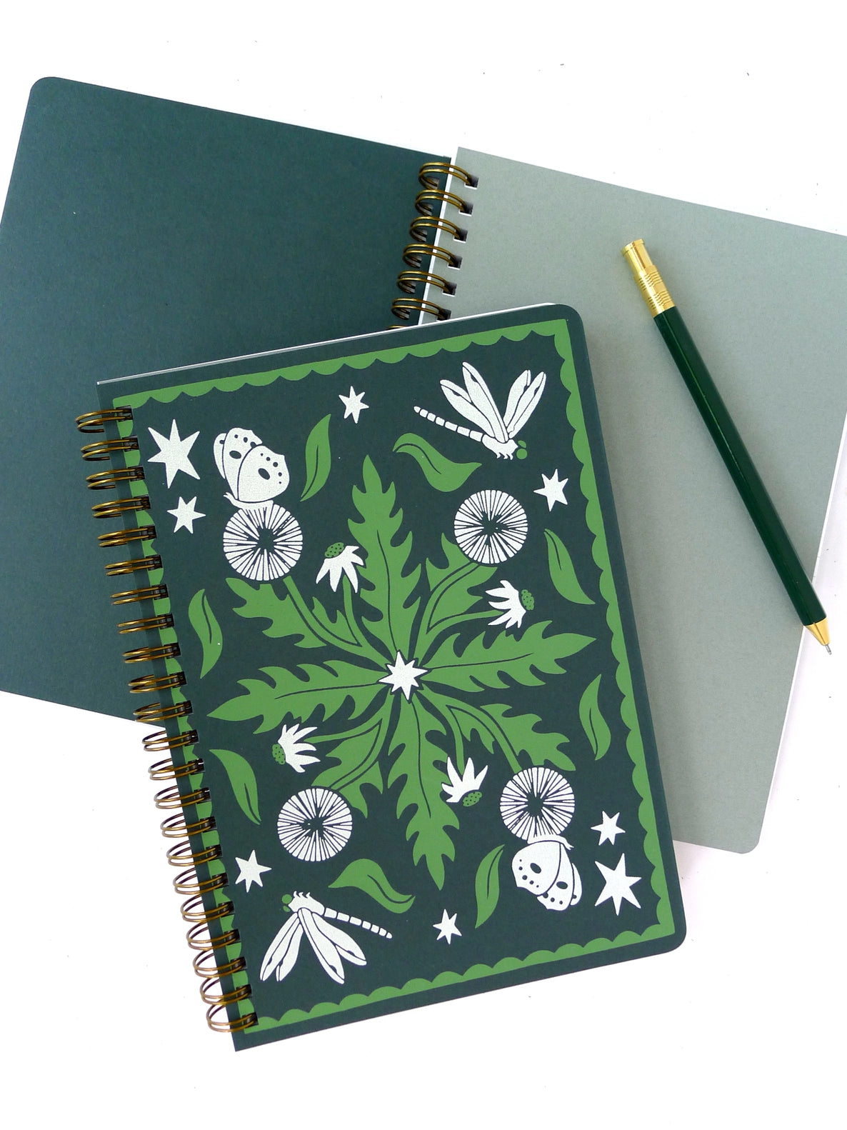 Dandelion Coil Notebook - Cantrip Candles