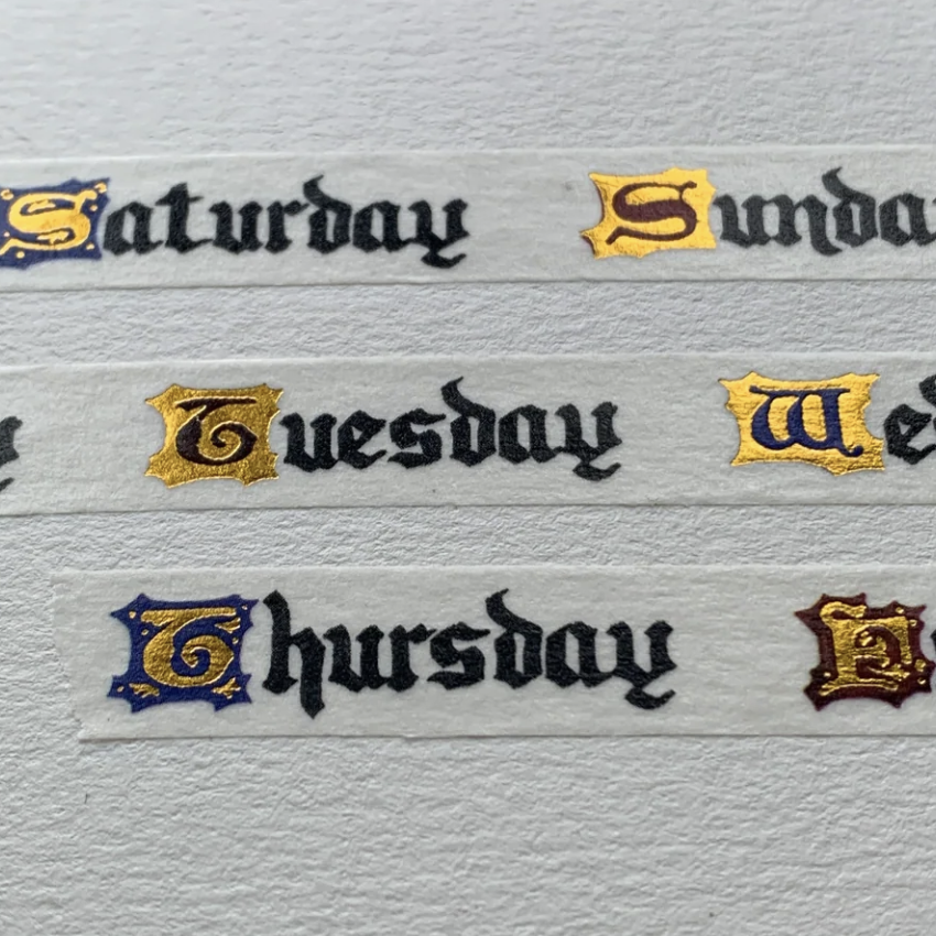 Medieval Days Washi Tape