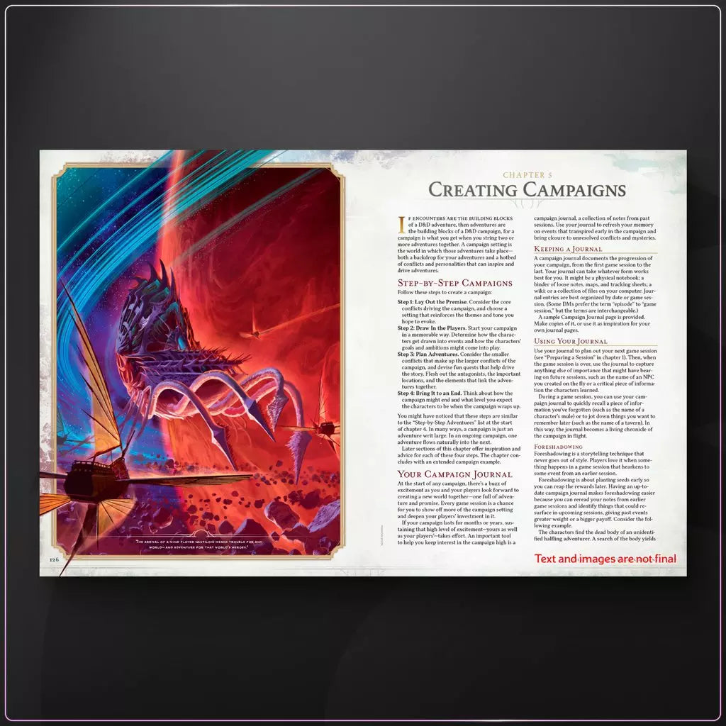 D&D 2024 Dungeon Master's Guide - Cantrip Candles