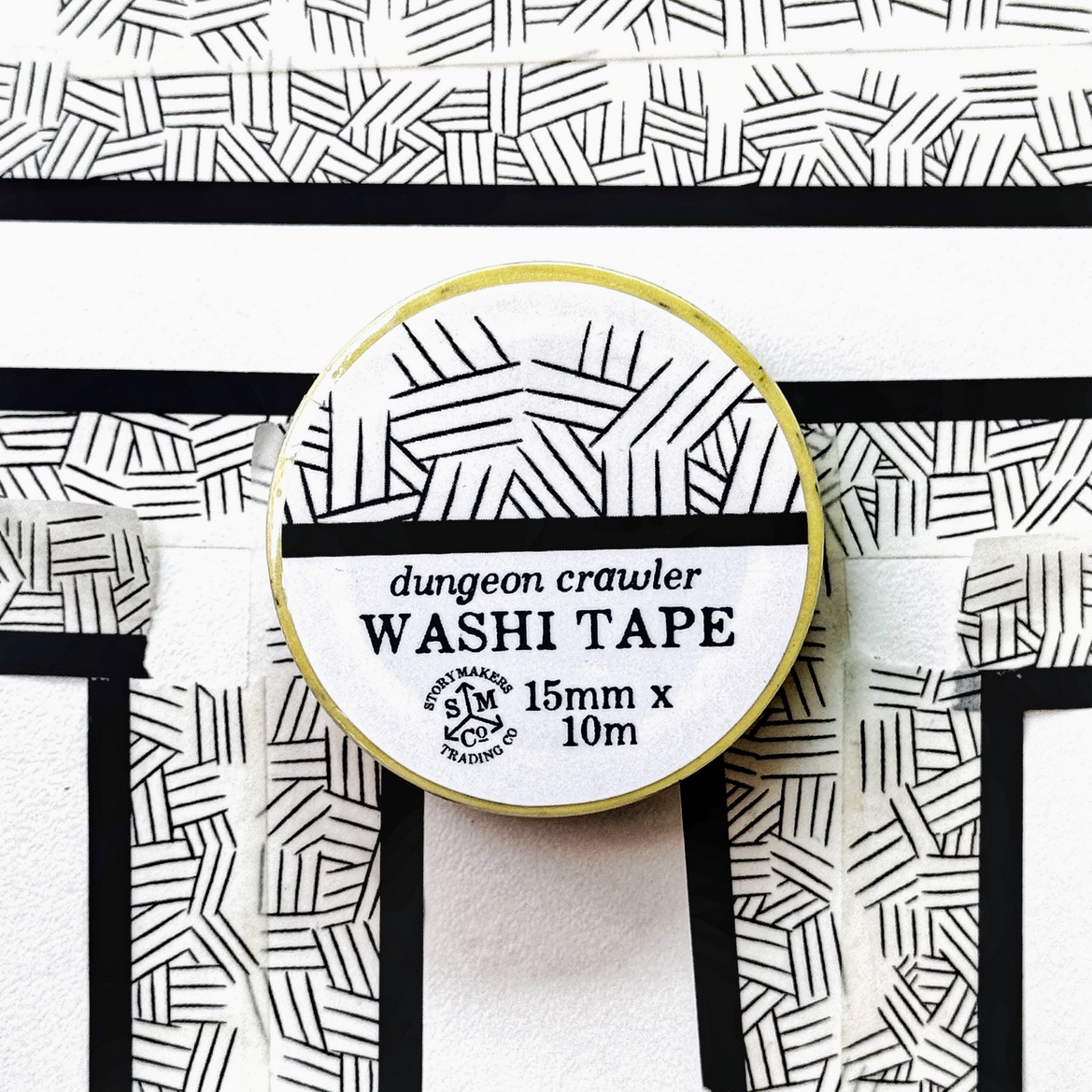 Dungeon Crawler Washi Tape - Cantrip Candles