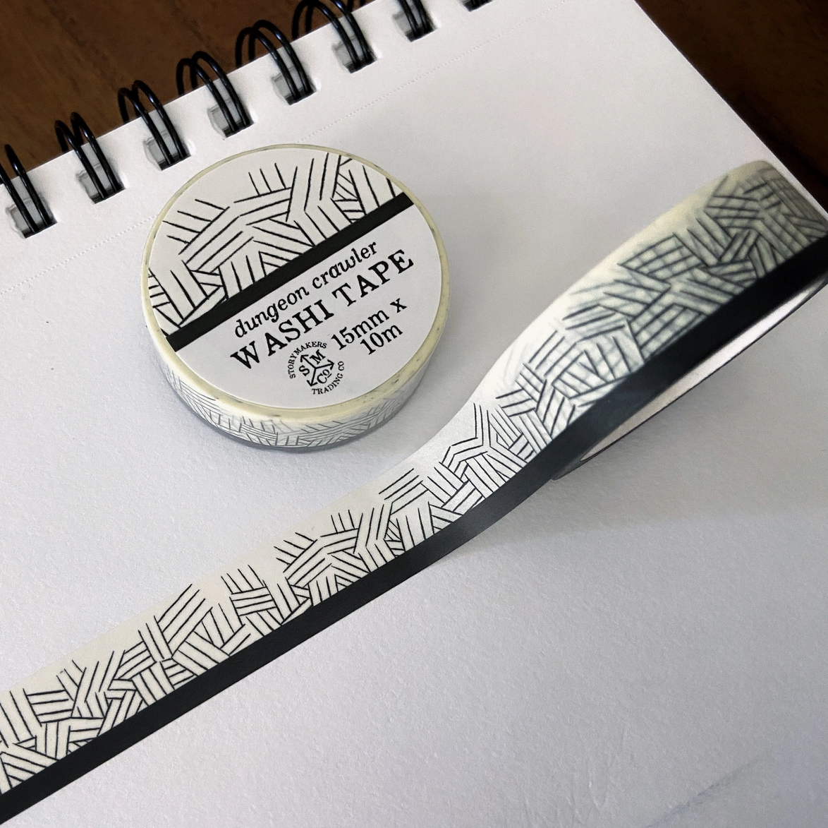 Dungeon Crawler Washi Tape - Cantrip Candles