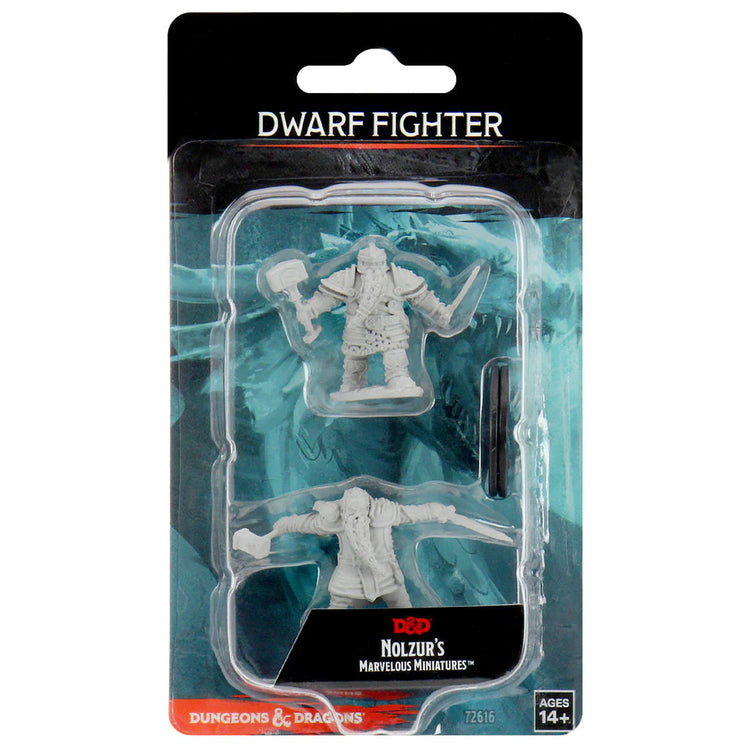 Wizkids Dwarf Fighter Miniature