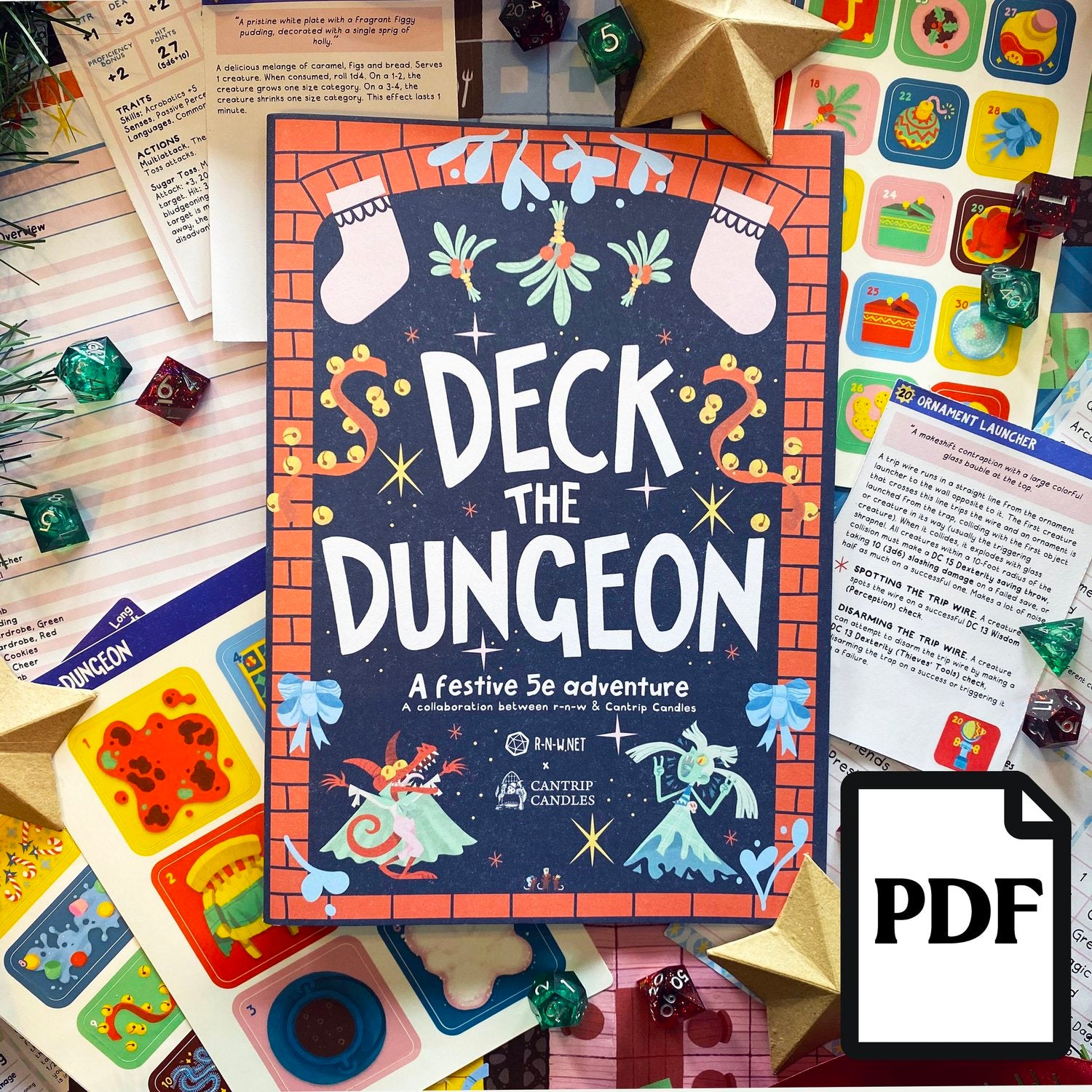 Deck the Dungeon: Digital Module - Cantrip Candles