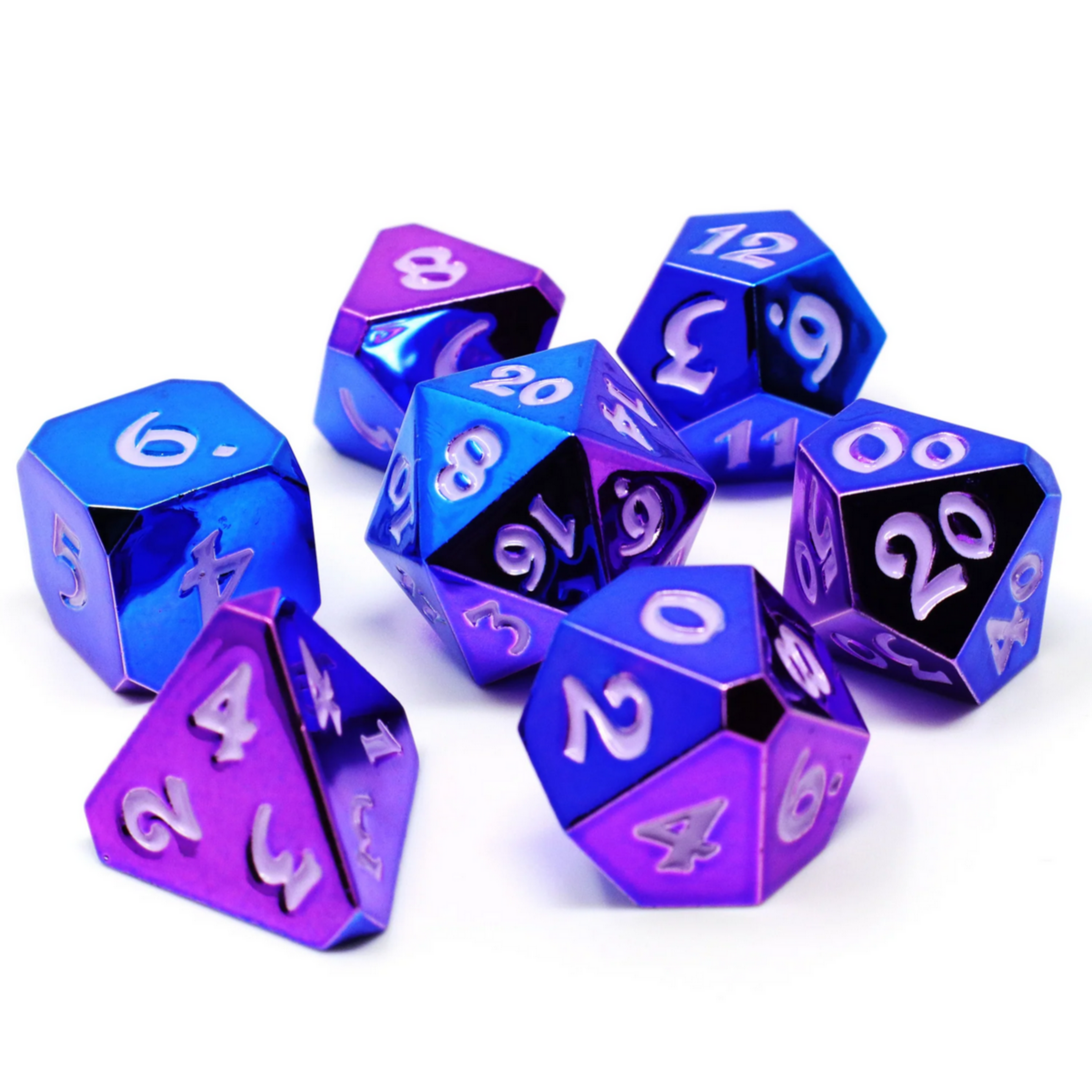 Eldritch Sentinel 7 pc Dice Set - Cantrip Candles