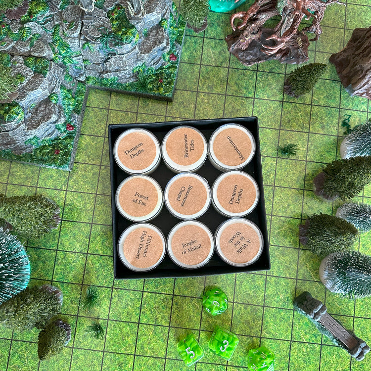 Scents of Exploration - Sample Pack - Cantrip Candles