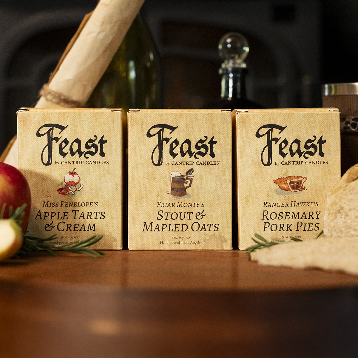 Autumn Feast Bundle - Cantrip Candles