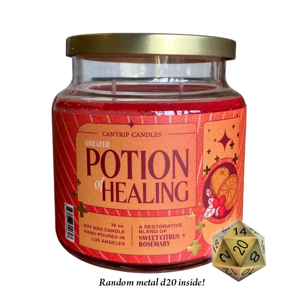 Potion of Healing Candle - Cantrip Candles