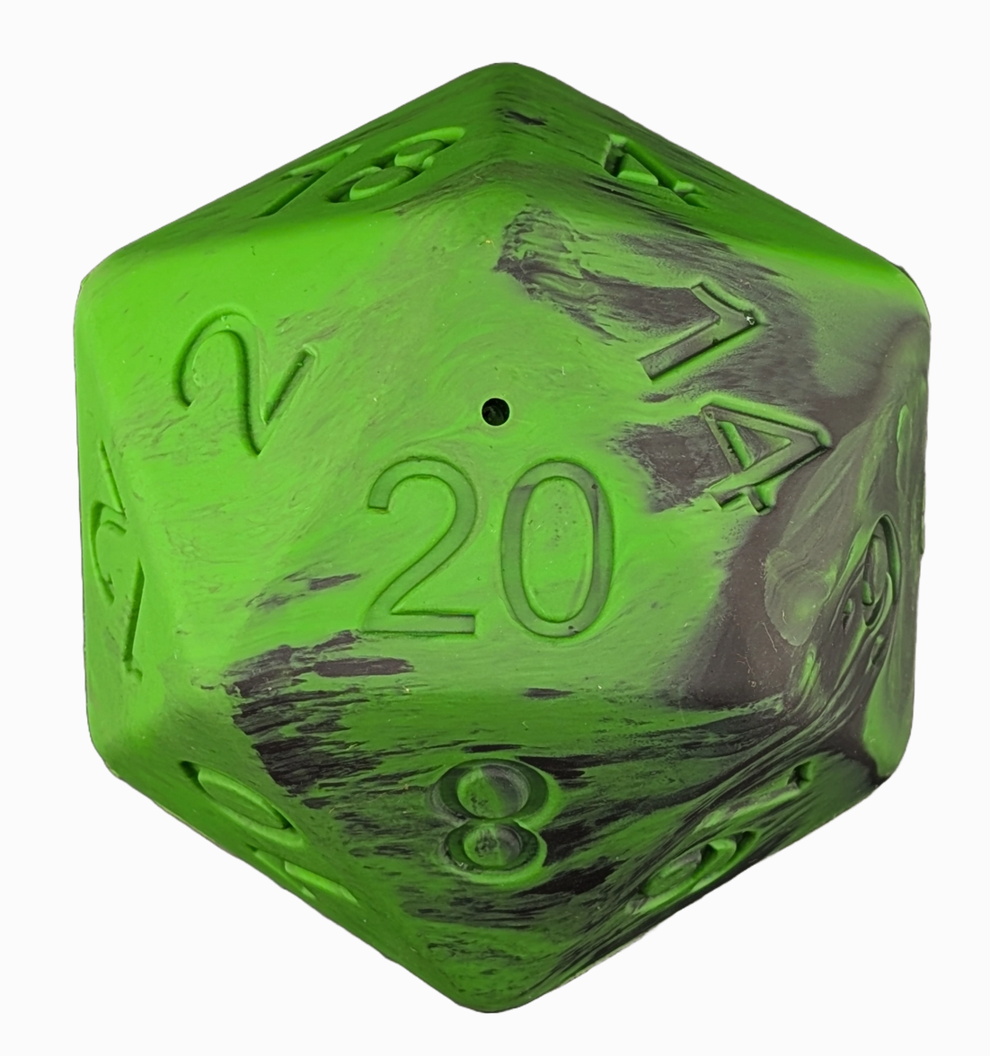 D20 Paw-lymorph Dog Chew Toy - Barbarian Strength - Cantrip Candles