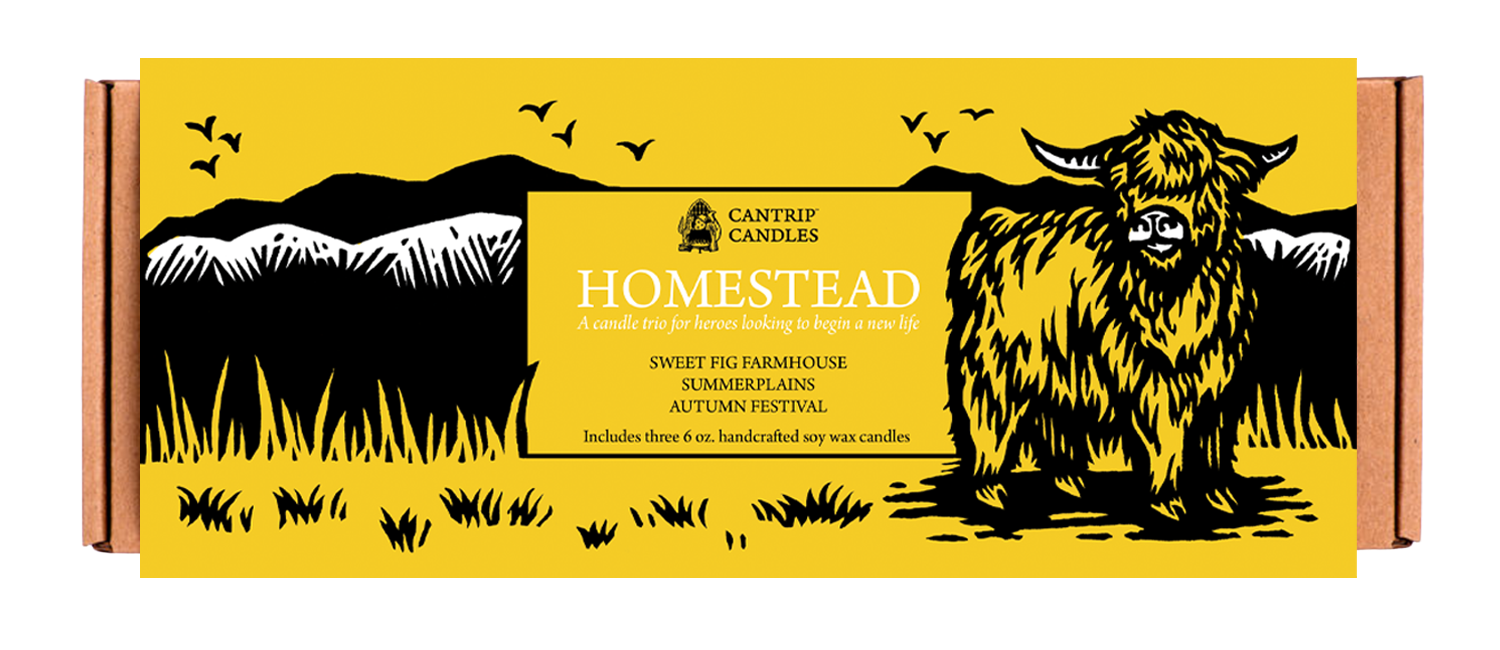 Homestead Adventure Triptych AND Homestead Module Book - Cantrip Candles