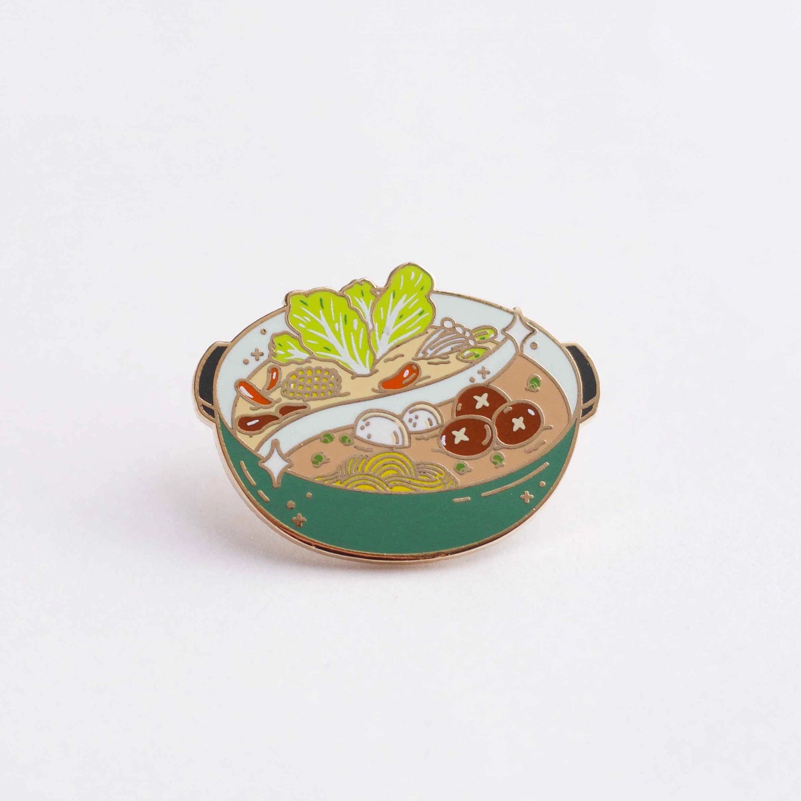 Hotpot Enamel Pin - Cantrip Candles