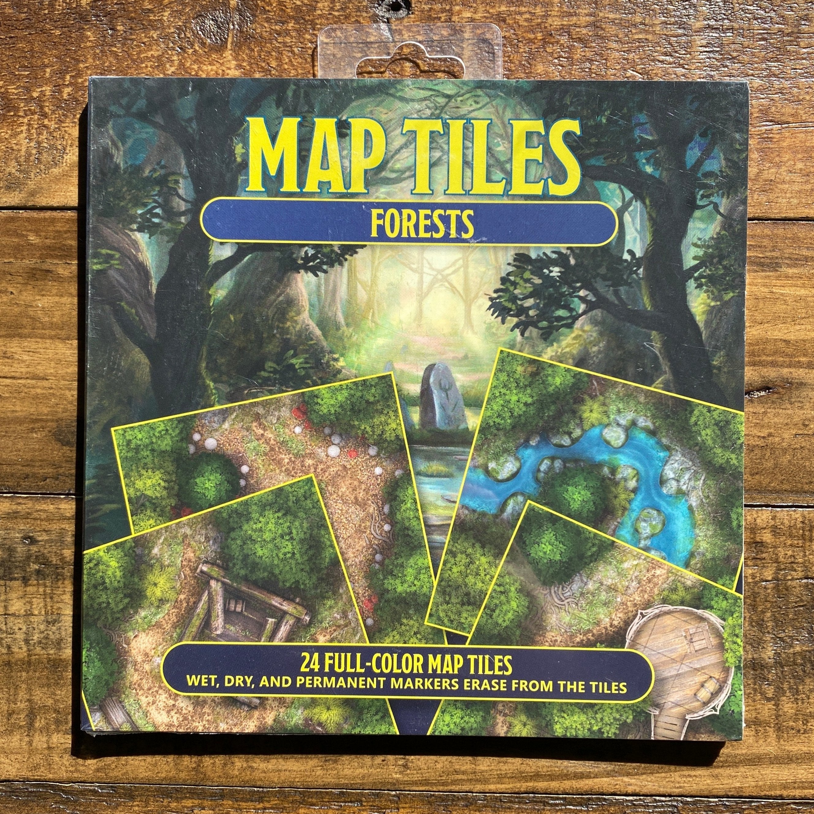 Map Tiles: Forest - Cantrip Candles