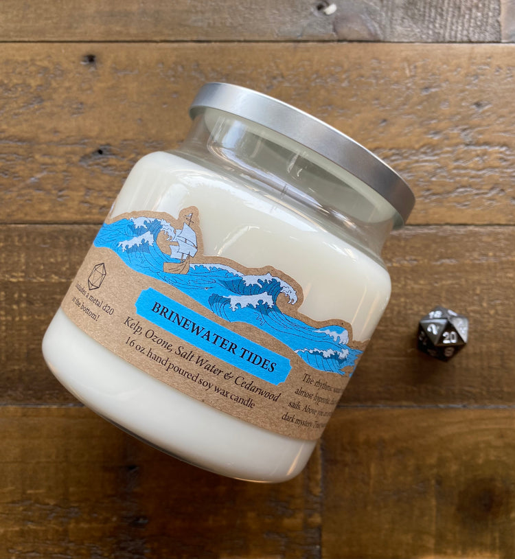 Brinewater Tides 16oz - Cantrip Candles