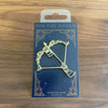 Weapon Enamel Pin - Bow & Arrow - Cantrip Candles