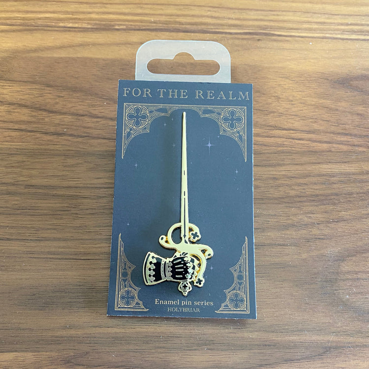 Weapon Enamel Pin - Rapier